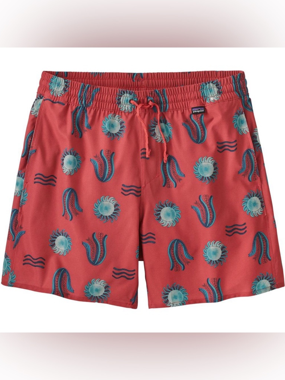 Patagonia Men’s HYDROPEAK Volley Shorts - Sumac Red